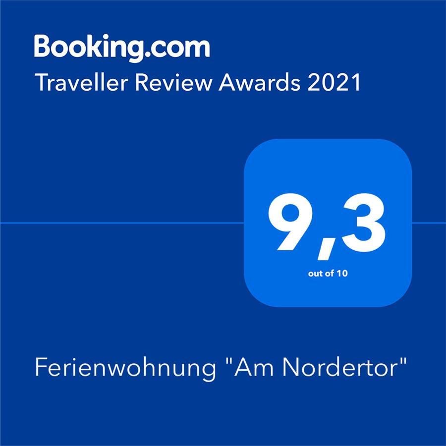Ferienwohnung "Am Nordertor" فلنسبورغ المظهر الخارجي الصورة